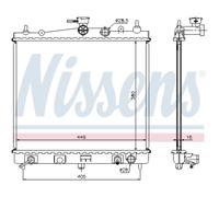 Refrigerador De Agua Para Nissan Micra III Note K12 1.2 16V 1.4 160 SR E11 NE11