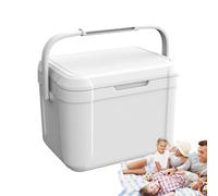 Refrigerador de almuerzo pequeño enfriador rotomolde, traje de pecho de hielo para barbacoa, camping, picnic y otras actividades al aire libre