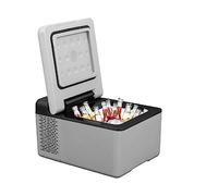 Refrigerador de coche Compresor portátil Nevera Congelador Refrigerador 12V / 24V DC 110-240V AC for RV Viajar Camping Pesca(9L)