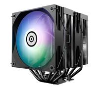 Refrigerador de CPU ENERMAX ETS-TD60D-ARGB displ. 2xFAN PWM de 120mm 6 tubos de calor lacados de 6mm