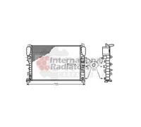 Refrigerador De Motor Para Mercedes-Benz E-Class CLS