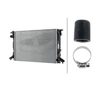 Refrigerador De Refrigeración Del Motor Hella Aluminio 720 x 474 Mm