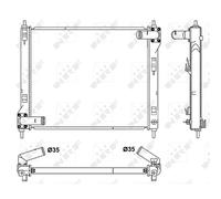 NRF 53061 Radiador, refrigeración del motor
