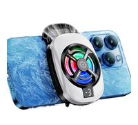 Refrigerador de teléfono genérico, recargable Electronics Cooling Fan, 15 W Silencioso Mobile Cooler With Fast Heat Disipation for, Live Streaming, Vlog Recording, Outdoor Travel Use