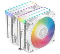 Refrigerador DeepCool AG620 WH ARGB V2 2 Ventiladores 12cm Blanco LED ARGB Intel/AMD