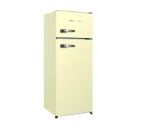 Refrigerador Independiente 170 Litros 4 Congelador Retro 144 Cm Crema Respekta