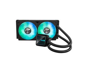 Refrigerador l quido para CPU AIO todo en uno ASUS Prime LC 240 ARGB AMD: AM5 y AM4 Intel: LGA 1851 1700 1200 115x rea de contacto de CPU especi