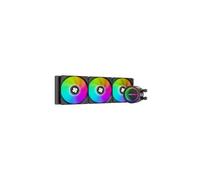 Refrigerador líquido Xilence Wak LiQuRizer LQ.G RGB 360mm con 3 ventiladores ARGB de 120mm, compatible con Intel y AMD.