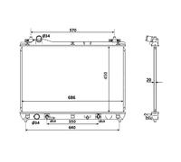 Refrigerador Motociclado NRF Para Suzuki Grand Vitara II JT TE TD