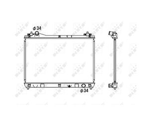 Refrigerador Motociclado NRF Para Suzuki Grand Vitara II JT TE TD