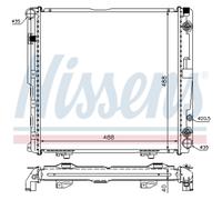Refrigerador Motor Del Coche Nissens para Mercedes-Benz Clase E Cabriolet A124