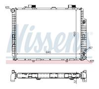 NISSENS 62608A Radiador, refrigeración del motor