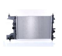 Radiador de agua Aletas refrigeración soldadas 630727 NISSENS para OPEL
