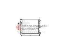 Refrigerador Motor Para VW POLO COUPE 1.0 CAT