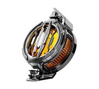 Refrigerador móvil magnético del teléfono del radiador, para la fan silenciosa del semiconductor de enfriamiento rápido con el clip magnético y trasero