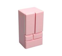 Refrigerador para muñecas - Puerta doble en miniatura a escala 1:12, refrigeradores de cocina de juguete Productos | Accesorios para el hogar para niños, muebles de casa de muñecas para cumpleaños, Na