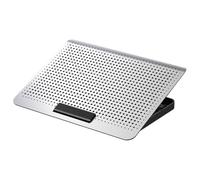 Refrigerador para Portátil Ajustable de Aleación de Aluminio, Silencioso | Panel Integrado, Doble Usb, Múltiples Niveles de Elevación, 5v Dc 170ma 2.4w, para Juego y Oficina