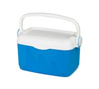 Refrigerador portátil y nevera de viaje 10 L con diseño ergonómico azul