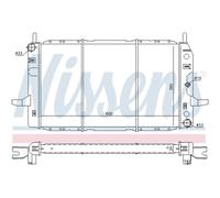 Refrigerador Radiador Motorkühler Para Ford Sierra Gbg Gb4 2.0i Cat 2.0 Gbc Bng