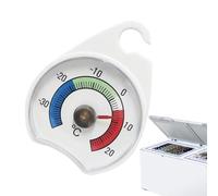 Refrigerador Therмometēr, Punteado con -30 ℃ To 20 ℃ Range, Mini Colgador Termiometere para Freezer Anexo, Easy-Read Household Kitchen Tool, Essential For Food Saƒety And Appliance Monitori