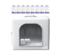 Refrigerante Casa para Gatos Al Aire Libre - Aislado Plegable Resistente A La Meteorología - con 8 paquetes de hielo reutilizables Casa de interior - para gatito interior y exterior y descanso