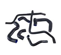 Refrigerante manguitos Compatible Con BMW Para E30 M20 320i 325i 325ix 325e 1988 1989 1990 1991 1992 1993 Manguera De Radiador De Silicona Manguera De Refrigerante Del Calentador Del Radiador(Black)