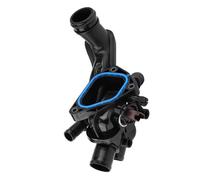Refrigerantes del Motor Termostato Conjunto De Carcasa Del Termostato Motor Vehículo 11537534521 Compatible Con Peugeot Para 308 2009-2014 Para CC 2010(Black)