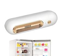 Refrigerator Deodorizer - 5V USB Charging Fridge Freshener, Compact 14.5×4.3cm Odor Absorber for Refrigerator Freezer Drawer Closet | Portable ABS Electronic Air Purifier with 15mg Deodorizing Release