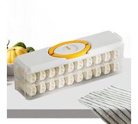 Refrigerator Dumpling Box - Space Saving Stackable Storage | Multicapa Storage Box For Household | Portable Transparente Food Preservation Case, Dumpling Organizer For Home, Kitchen, Restaurante