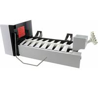 Refrigerator Icer Compatible with EI32AF80QSC, 25370505512, 25370509411 - Model IM277, Part Number ER628366A - White Color