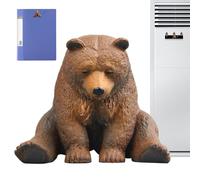 Refrigerator Magnet Toys, Sitting Sleepy Animal Magnets for Fridge, Air Conditioner, and Washing Machine, Cute Animal Magnets for Kids, Home, Office, and Kitchen Decoration