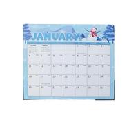 Refrigerator Magnetic Monthly Calendar - 2026 To 2027 Planning Organizer Board, Durablee Scheduling Reminder Chart | Home Living Room Study Office School Classroom Family Arrangement Use Magnetic