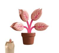 Refrigerator Magnets - Potted Plants Shape Kitchen Magnetic Accessories, Potted Plants Refrigerator Magnetic | For Locker Car Metal Plates Blackboards Classroom Kitchen Whiteboard Office