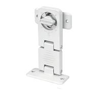 Refrigerator Safety Lock - No Drill Child Proofing Lock | Gabinete Drawer Fridge Locks, Right Angle Design, Multi-Purpose Appliance Locks For Oven Microwave, Home Kitchen Farmhouse