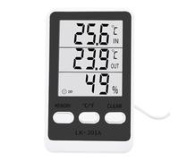 Refrigerator Temperature Gauge - 10 x 6 cm - Medidor de temperatura exterior | Impermeable Fish Tank Hygrometer For Food Storage Warehouse Catering Service Providers Kitchen, Medical Use