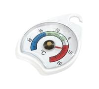 Refrigerator Temperature Measuring Tool, Hangable High Precision Analog Meter, ABS Freezer Cooler Thermometer, Easy To Read Pointer, Accurate Kitchen Gauge, Home Use, 6.5x5.4cm