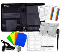 RefStuff RefScorer RefSorganiser - Organizador de Datos de Equipo de árbitro de fútbol, Incluye Equipo: Tarjetas, Silbato, Tarjetas de Juego, Hojas de Partido, cordón, lápiz y Moneda