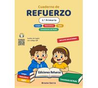 Refuerzo 2.º Primaria: Todas las asignaturas en un solo cuaderno
