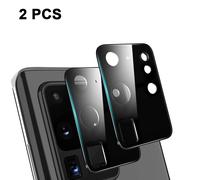 Refuerzo a nivel molecular: Instalación sin burbujas para el protector de lente de la cámara del Samsung Galaxy S20 Ultra, antihuellas, paquete de 2