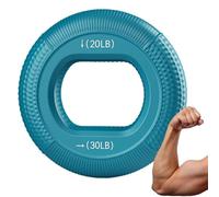 Refuerzo de agarre de mano - Anillos de silicona de doble fuerza para entrenamiento de dedos | Equipo de entrenamiento de fuerza portátil para los amantes del boxeo de escalada y rock