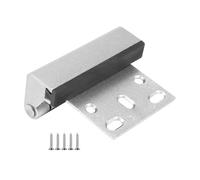 Refuerzo de puerta para el hogar, dispositivo de seguridad universal para puerta de metal oscilante hacia adentro, hardware de refuerzo de puerta