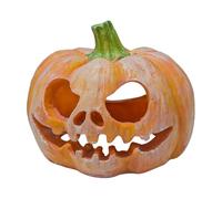 Refugio de calabazas para reptiles | Decoración de calabaza para peceras de Halloween - Figuras en miniatura para decoración de acuario de Halloween