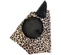 Refugio De Moscas Para, Anti Mordedura Cubierta De Cabeza De Caballo Leopardo | Para, Producto Transpirable Para El Cuidado Del Caballo Transpirable, Antimordedura Cubierta De Caballo, Beq