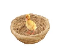 Refugio de pájaros para cría de pájaros, hecho a mano, para periquitos, canarios, colibríes, loros, jaulas de pájaros, cabaña para pájaros