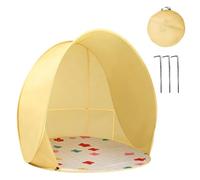 Refugio de playa portátil | Espaciosos refugios solares resistentes a los rayos UV - Tienda de playa refugio solar plegable - para niños niñas camping juegos al aire libre picnic jardín piscina