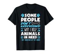 Refugio de Rescate de Animales Adoptar voluntario Camiseta