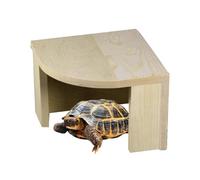 Refugio de tortugas de madera - Cueva de cría de peces, decoración natural de acuario | Reptil, , cueva de acuario, decoración de hábitat