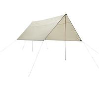 Refugio del Grand Canyon ZUNI 4 - Lona/Vela solar 400 x 400 cm - Forma cuadrada, UV50+, impermeable - Mojave Desert (beige)