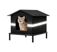 Refugio Exterior Felino Tienda Refugio Plegable Ventilada De | Recinto Exterior Felino Para Dueños De Mascotas, Adiestradores, Amantes Animales, Balcón, Jardín, Patio Y Camping