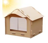 Refugio Exterior para Gatos Recinto Impermeable y Resistente a la | Refugio para Gatos Callejeros para Jardín Patio Calle Parque